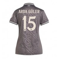 Camisa de time de futebol Real Madrid Arda Guler #15 Replicas 3º Equipamento Feminina 2024-25 Manga Curta